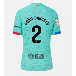 Maillot de foot Barcelona Joao Cancelo #2 Troisième 2023-24 Manches Courte